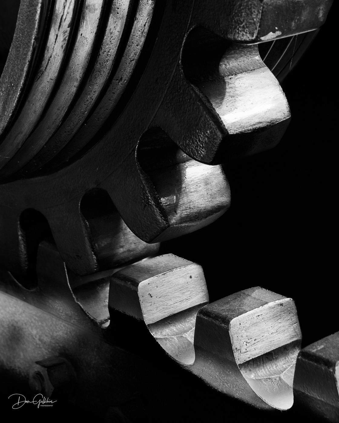 Gears — photograph by Don Gillikin